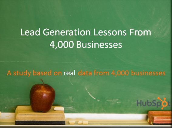 New Research: Lead Generation Lessons From 4,000 Businesses