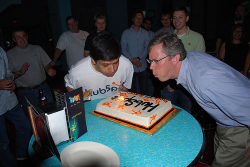 HubSpot Birthday Cake