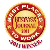 BBJ best places to work 2011 winner