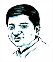 dharmesh cartoon boston globe