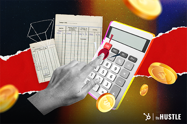 accounting calculator, and balance sheet