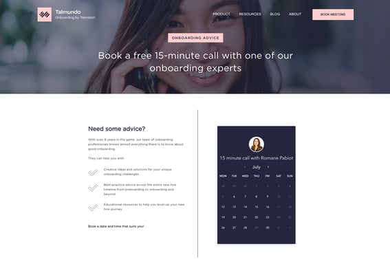 15 Min Call Page