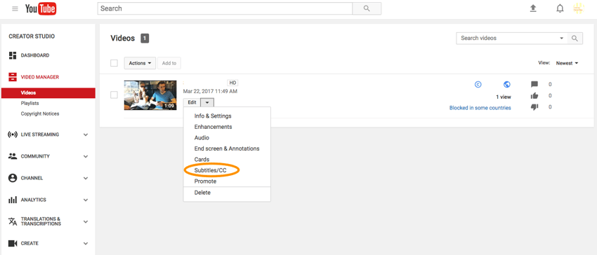 YouTube Subtitles and Closed Captions YouTube Subtitles and Closed Captions