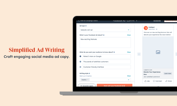 Simplify Social Media Ad Writing