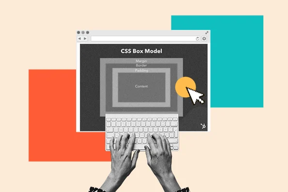 person using css box model