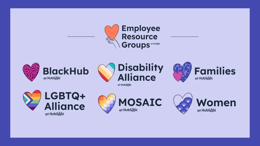 6 Mains ERGs in HubSpot