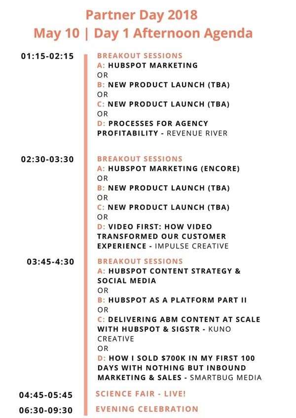 Day 1 - afternoon _ Partner Day 2018 Agenda (1)