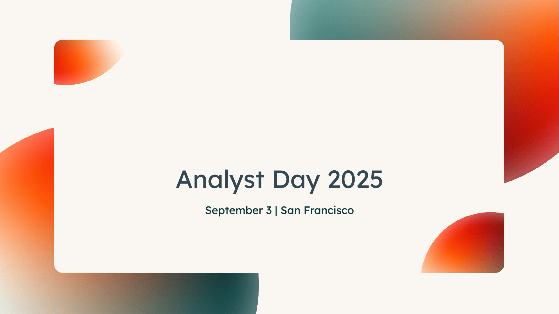 Analyst Day GIF