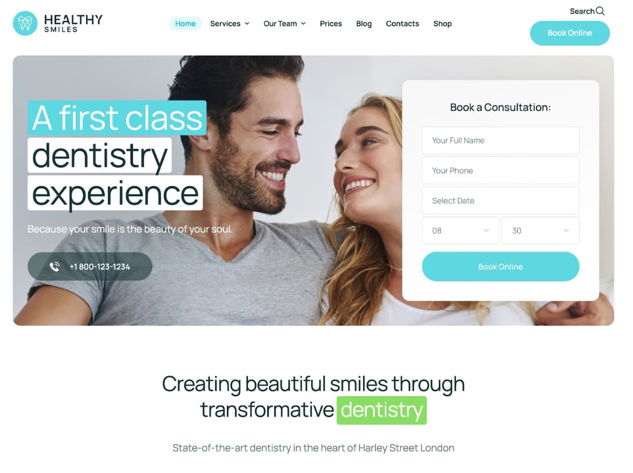 10 Best Dentist WordPress Themes