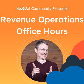 Revenue Operations Office Hours w/ Kyle Jepson of HubSpot Academy Banner