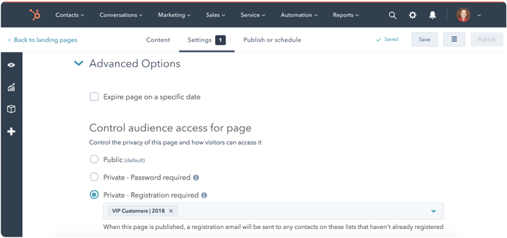Create Membership-Content With Marketing Hub Enterprise