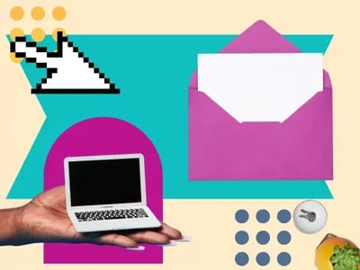 substack email represented by an envelope 