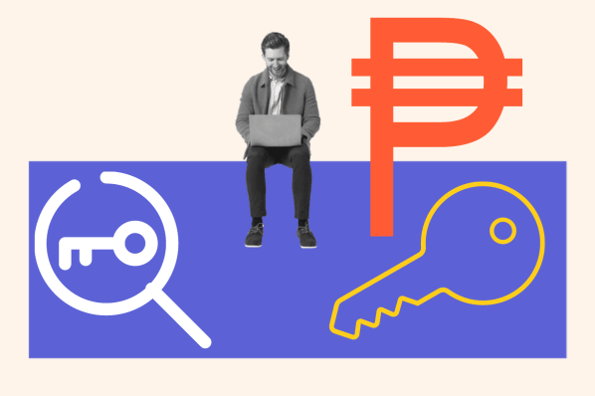 programmer working with PHP keywords