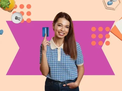 buyer persona person with a credit card 