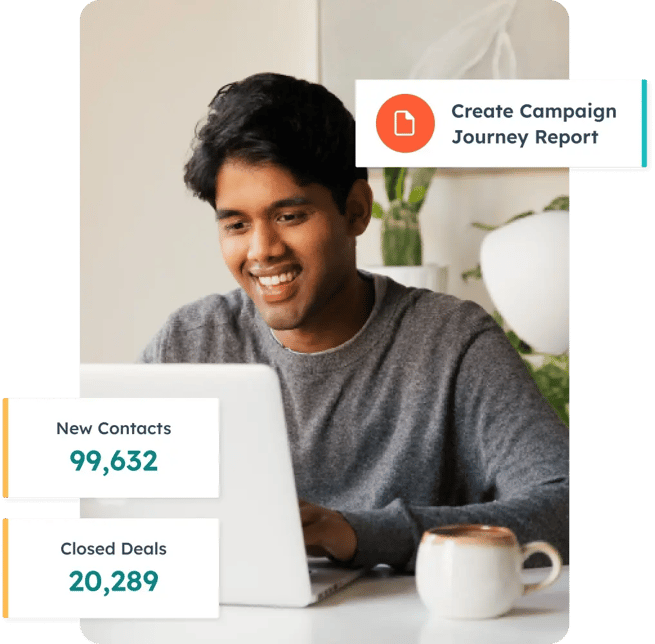 See what's working with campaign journey reports
