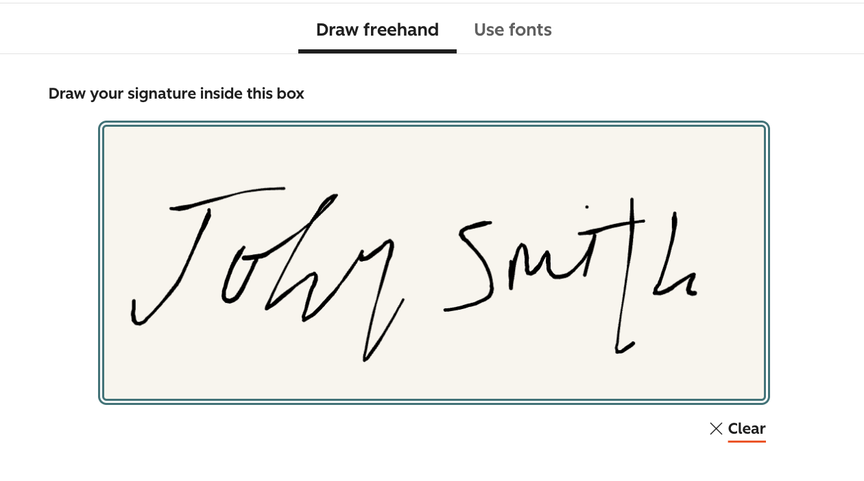 Draw your signature