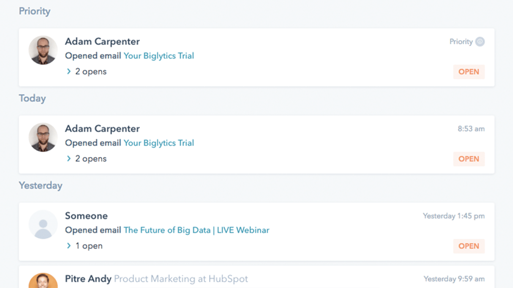 Get started with HubSpot's free email tracking software.