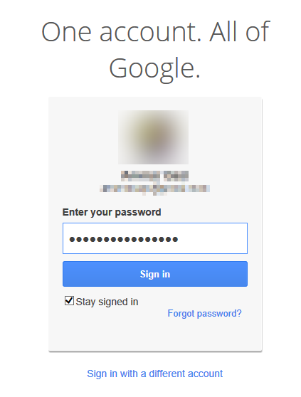 Enter your password to set up Gmail with Outlook.