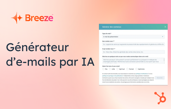 Générateur d'e-mails par IA