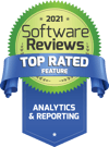 Service Hub von HubSpot ist auf SoftwareReviews Gewinner bei Analytics & Reporting