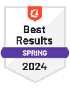 G2 Badge Winter 2024 - Best Results