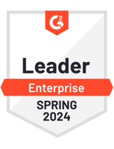 G2 badge : leader entreprise winter 2023