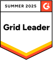 G2 award showing that Marketing Hub is a leader as of winter 2025