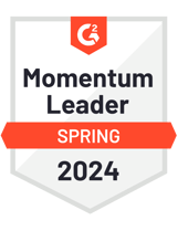 G2 Badge Winter 2023 Momentum Leader