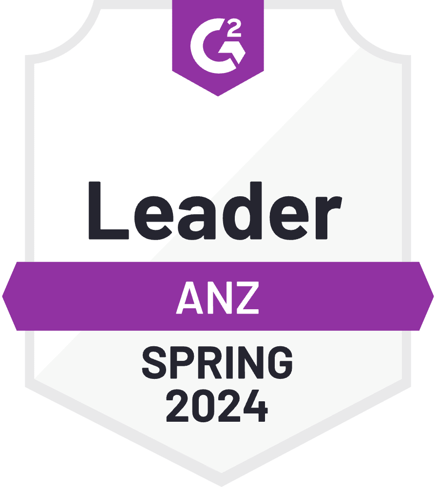 G2-Abzeichen: Leader, ANZ, Sommer 2023