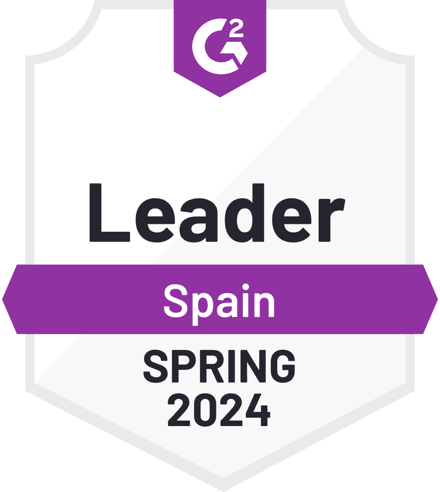 medalla de líder en España de G2crowd