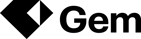 Gem logo-black
