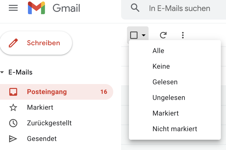 Gmail Posteingang durchsuchen So finden Sie alles wieder