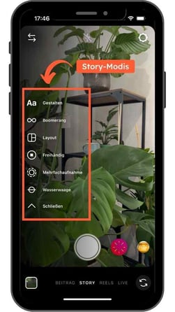 Instagram Story Kreativtools