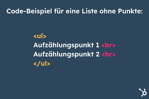HTML-Liste: Aufzählungen mit li, ul und ol erstellen