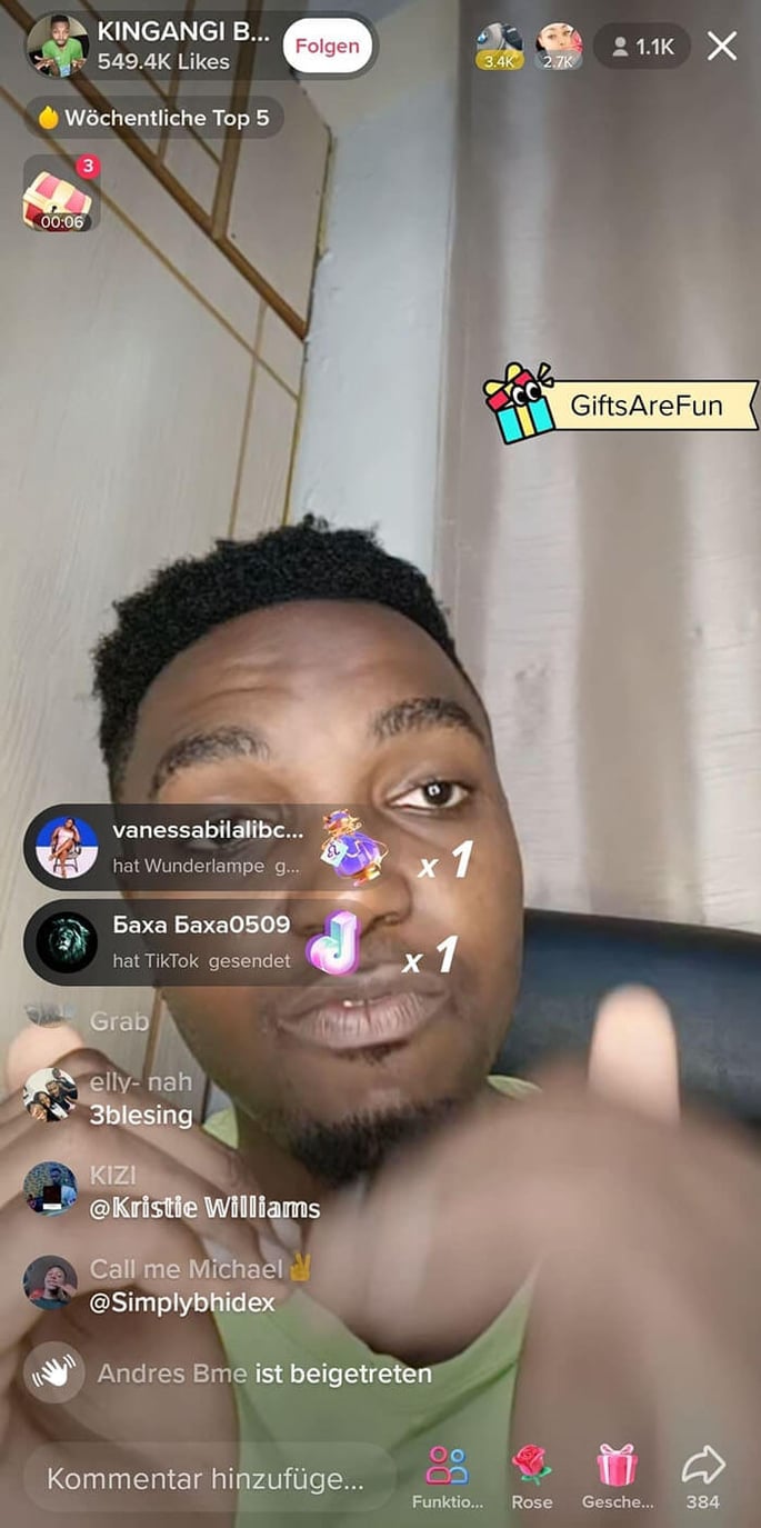 Bei TikTok live gehen So einfach geht das Livestreaming