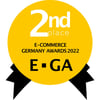 HubSpot gewinnt  den E-Commerce Germany Award 2022. Zweiter Platz für Best Sales Generating Tool