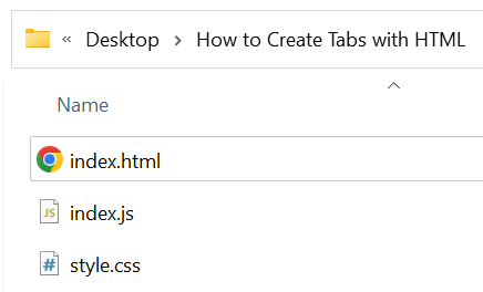 How to Create Tabs with HTML