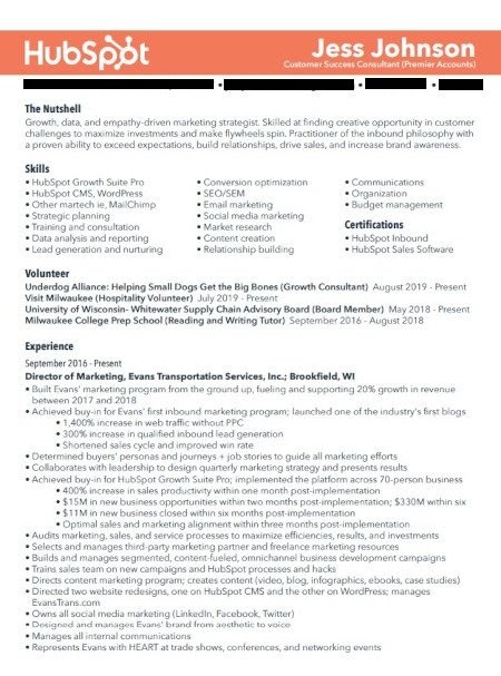 Hubspot Good for Resume Cs: Boost Your Career Prospects