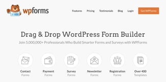 wpforms homepage