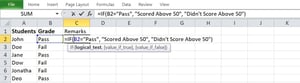 How to Use IF-THEN Statements in Excel