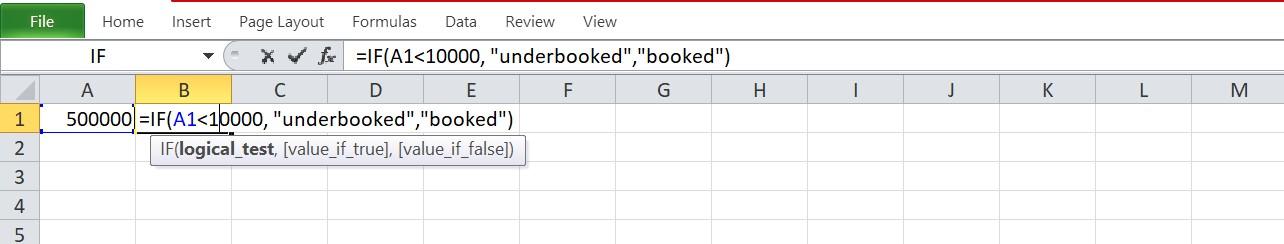 How to Use IF-THEN Statements in Excel