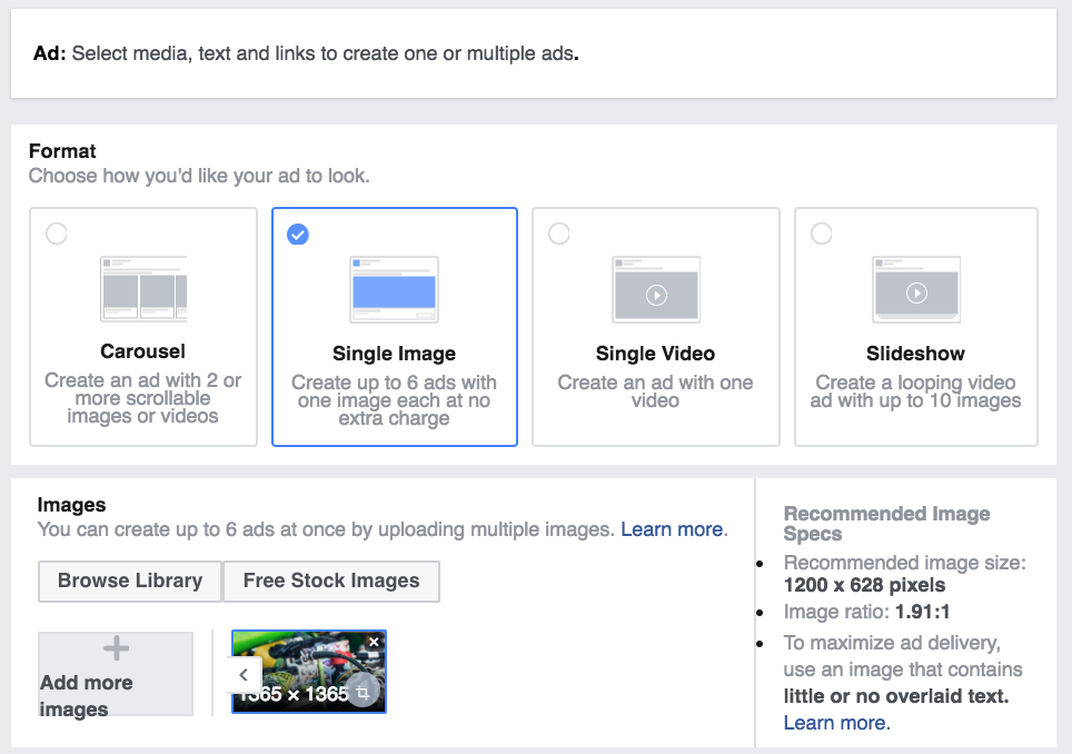 facebook ads guide how to use facebook lead ads make an ad for free