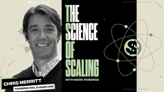 The Science of Scaling_Chris Merritt Cloudflare_LI artwork