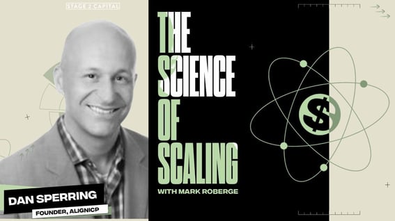 The Science of Scaling_Dan Sperring_AlignICP_LI artwork