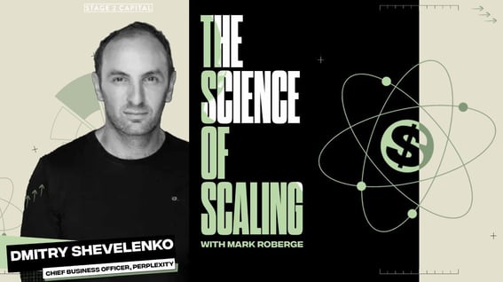 The Science of Scaling_Dmitry Shevelenko_Perplexity_LI artwork