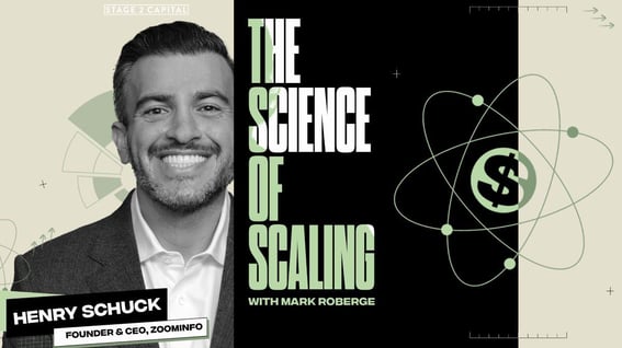 The Science of Scaling podcast interview with Henry Schuck, founder of ZoomInfo