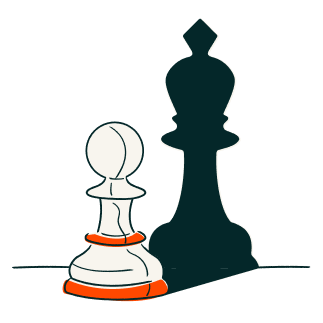 Strategy pictogram Strategy pictogram