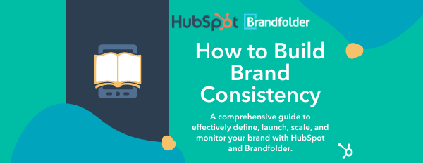HubSpot x Brandfolder brand consistency banner