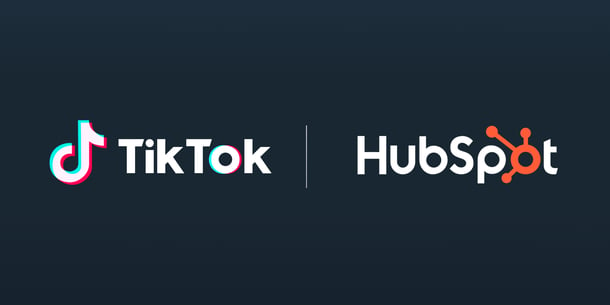 HubSpot and TikTok logos