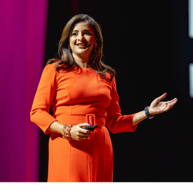 Yamini speaking at INBOUND